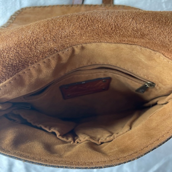 AUTHENTIC PATRICIA NASH LEATHER CROSSBODY BAG - Picture 6 of 8